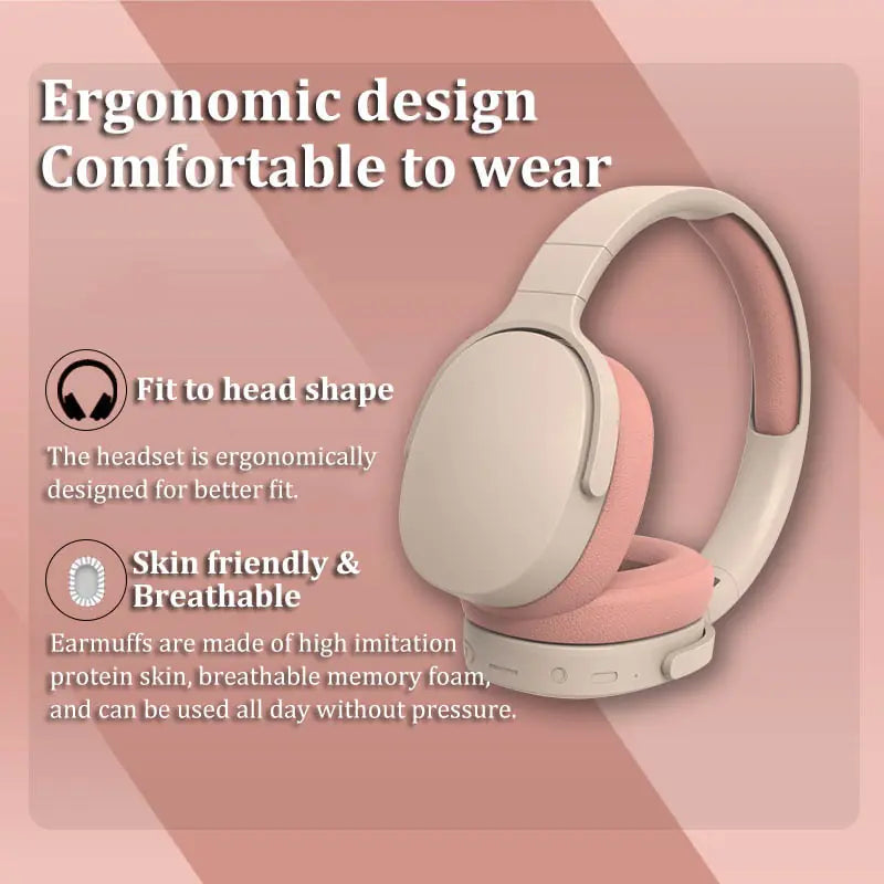 Wireless Bluetooth Headphones For Women's