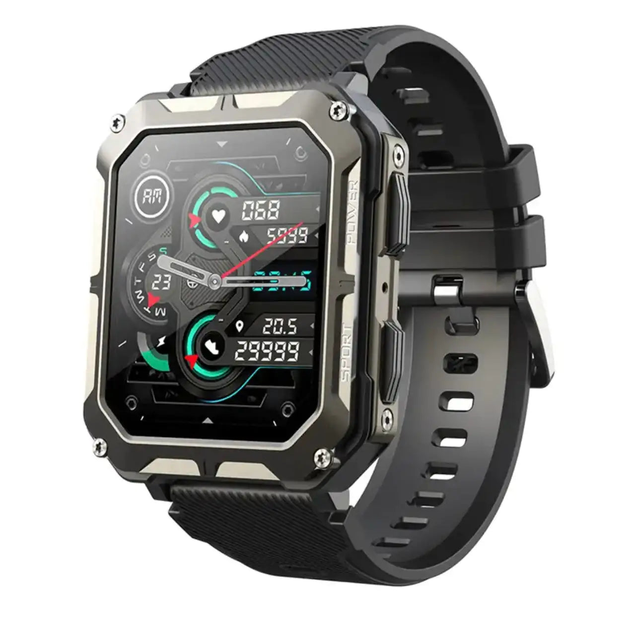 Indestructible Stainless Steel Smartwatch