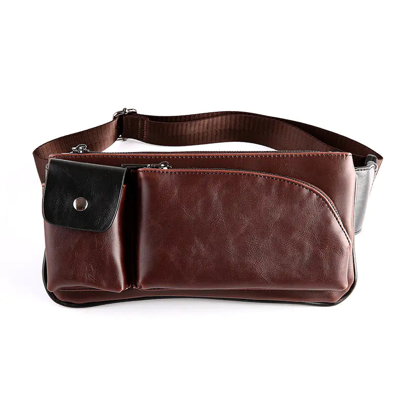 Retro Single Shoulder Bag for Men - Sports Leisure Style