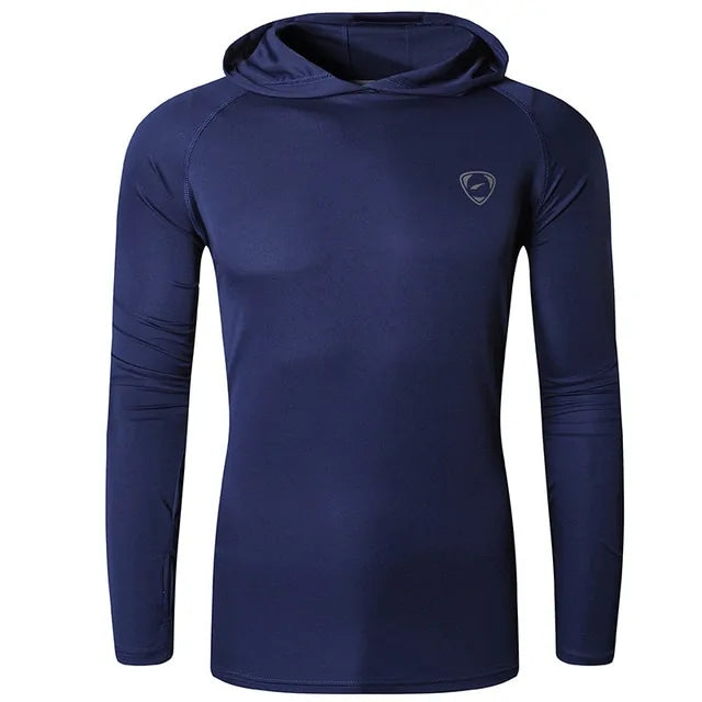 UPF 50+ UV Sun Protection Outdoor Long Sleeve Tee For Fishng