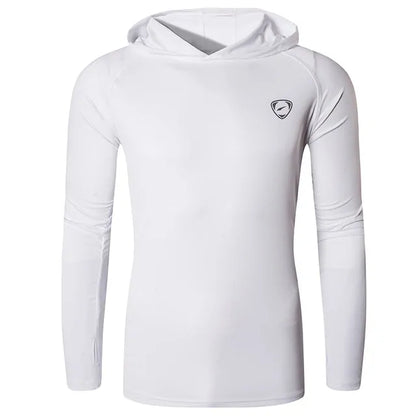 UPF 50+ UV Sun Protection Outdoor Long Sleeve Tee For Fishng