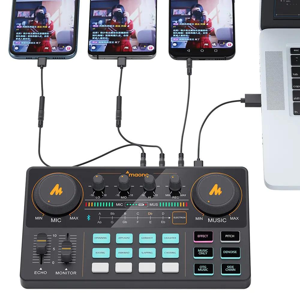 Universal Live Broadcast Sound Card Set