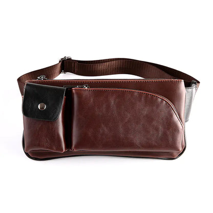 Retro Single Shoulder Bag for Men - Sports Leisure Style