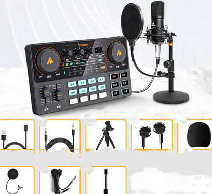 Universal Live Broadcast Sound Card Set