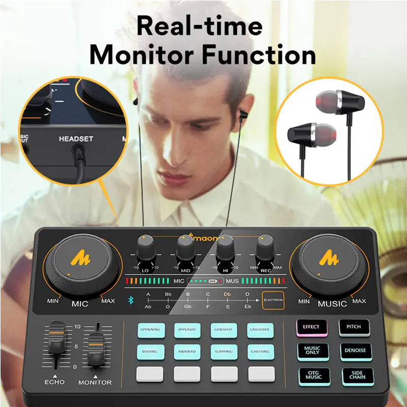 Universal Live Broadcast Sound Card Set