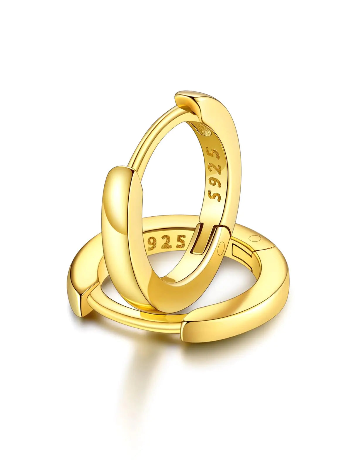 Dainty Hypoallergenic Gold Huggie Earrings For Men